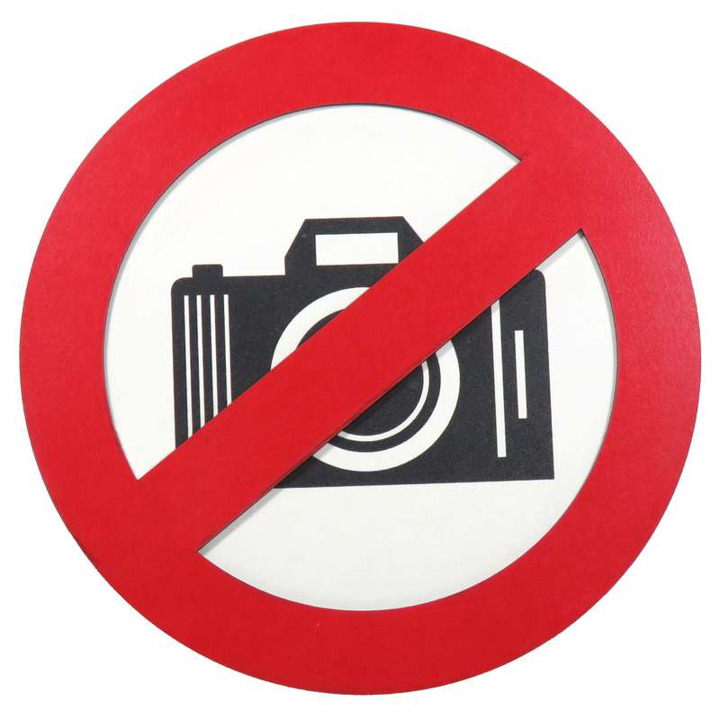 تابلو نشانگر طرح عکاسی ممنوع کد002 تابلو نشانگر طرح عکاسی ممنوع کد002