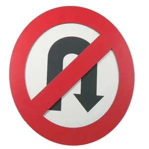 تابلو نشانگر طرح دور زدن ممنوع کد003