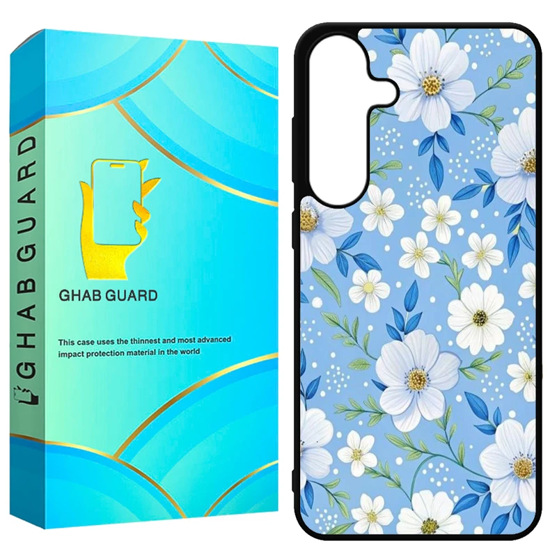 کاور قاب گارد طرح گل گلی مدل GCHPS24 مناسب برای گوشی موبایل سامسونگ Galaxy S24