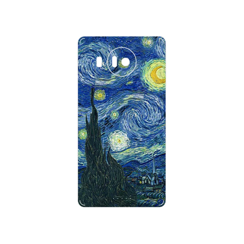 برچسب پوششی ماهوت مدل The Starry Night of van Gogh مناسب برای گوشی موبایل مایکروسافت Lumia 950 XL