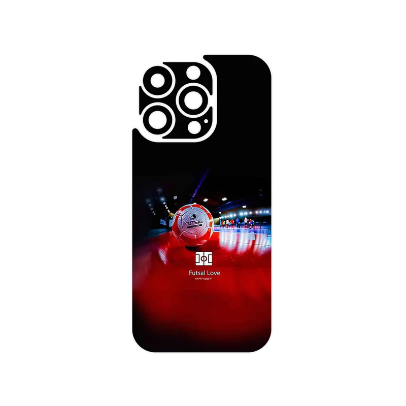 برچسب پوششی ماهوت مدل Futsal مناسب برای گوشی موبایل اپل iPhone 16 Pro