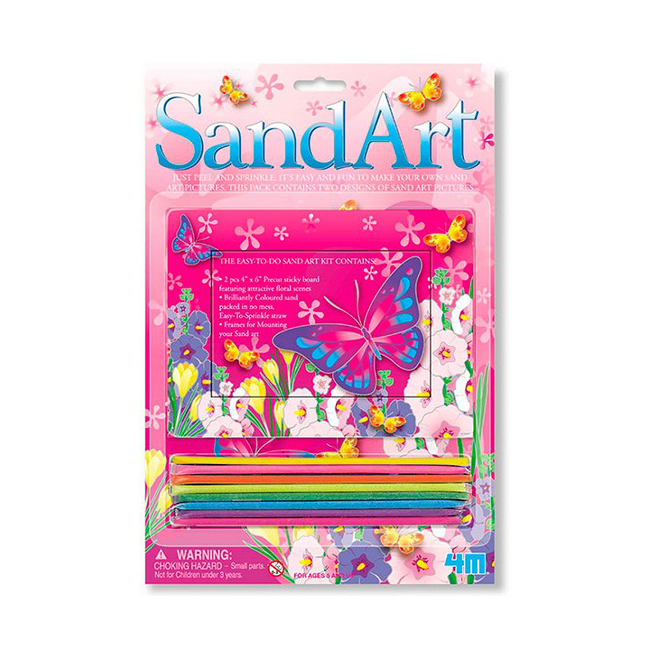 کیت آموزشی 4ام مدل Sand Art Butterfly