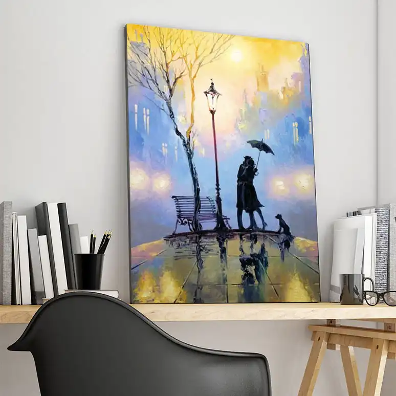 تابلو شاسی گالری استاربوی طرح عاشقانه مدل Amazing 44