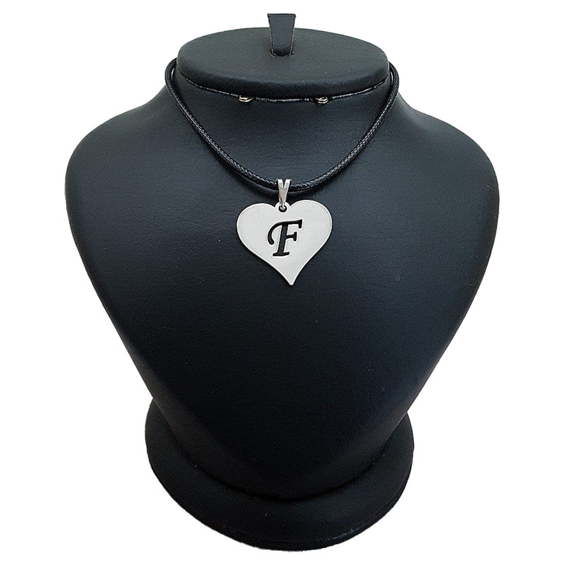 گردنبند نقره مردانه ترمه ۱ طرح اف کد mas 00693