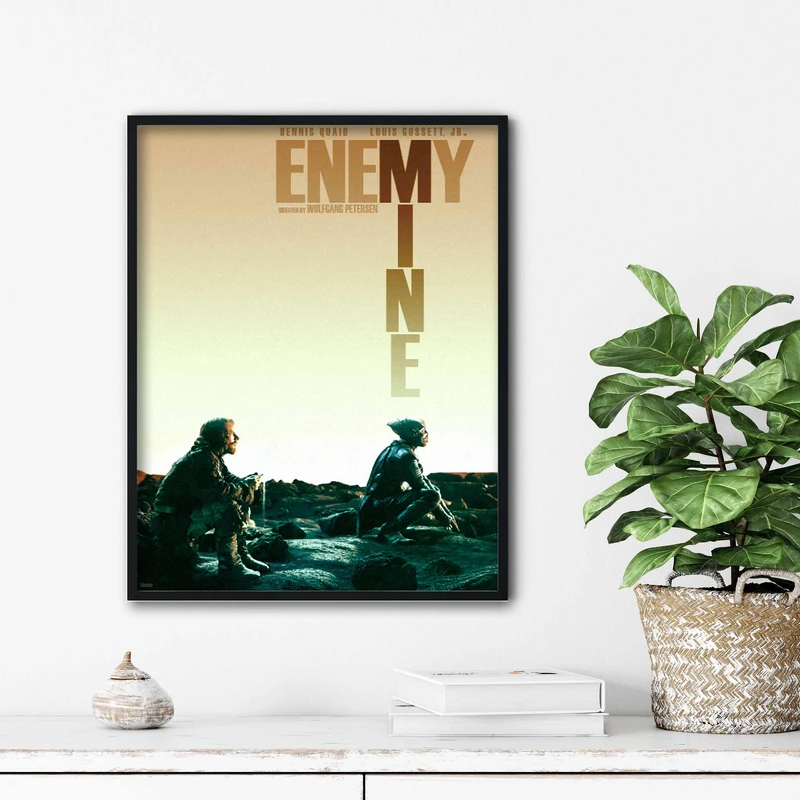 تابلو آتریسا طرح پوستر فیلم enemy mine مدل ATm222