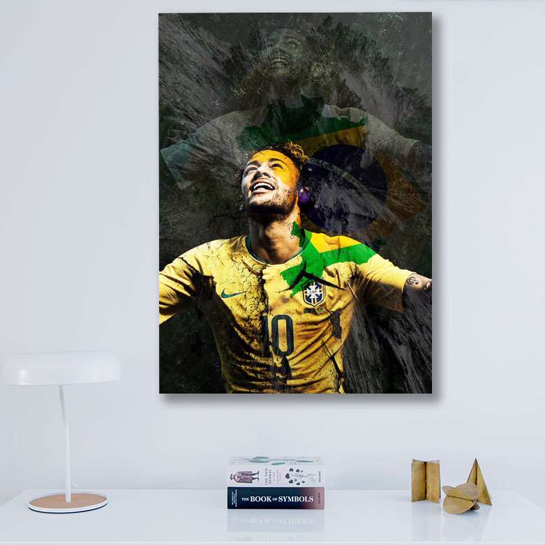 تابلو شاسی گالری استاربوی طرح نیمار مدل Amazing 65 تابلو شاسی گالری استاربوی طرح نیمار مدل Amazing 65