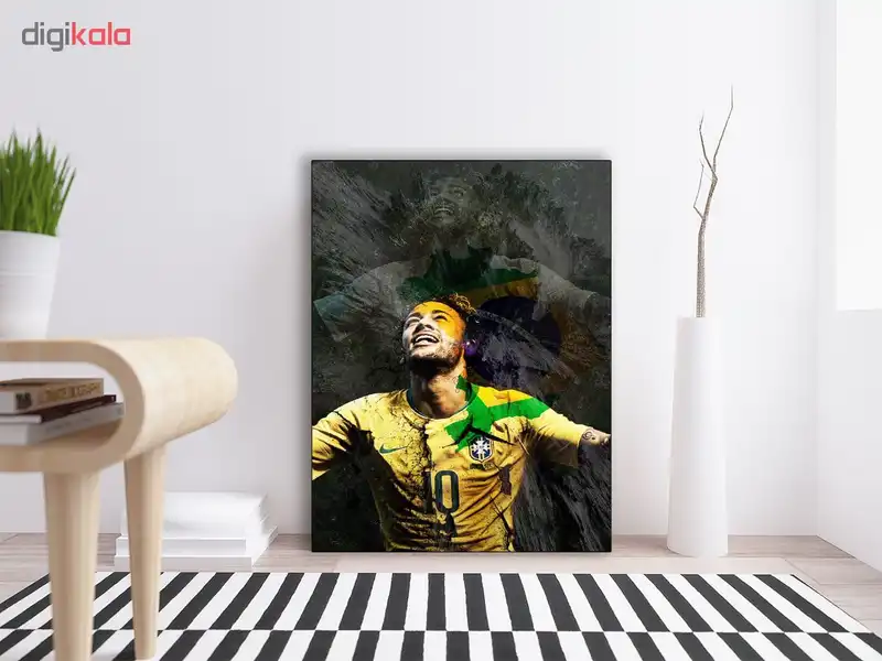 تابلو شاسی گالری استاربوی طرح نیمار مدل Amazing 65