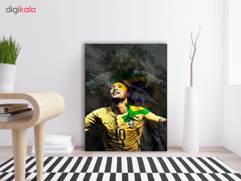 تابلو شاسی گالری استاربوی طرح نیمار مدل Amazing 65