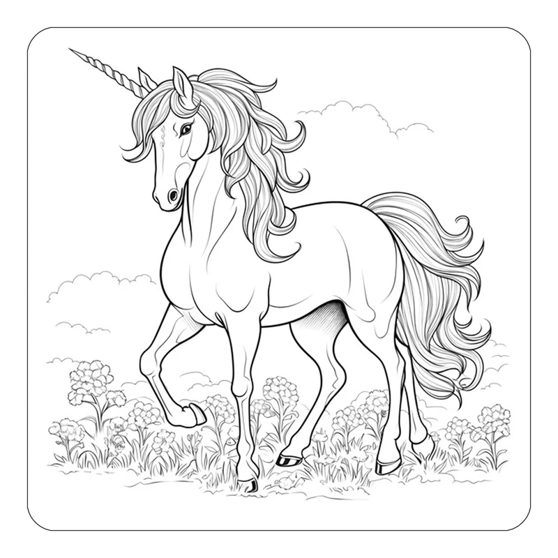 مگنت کاکتی طرح اسب تک شاخ و یونیکورن مدل mp31126