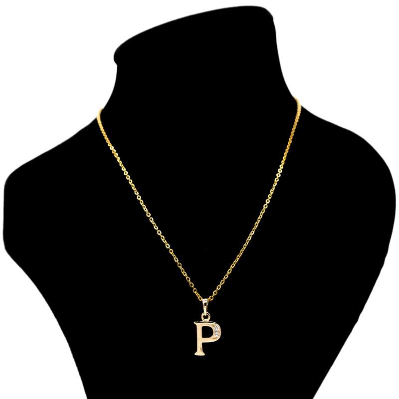 گردنبند بهارگالری مدل حرف P