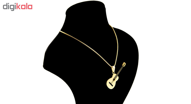 گردنبند بهارگالری طرح گیتار کد 202043 گردنبند بهارگالری طرح گیتار کد 202043