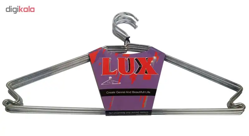 چوب لباسی لوکس کد 066 بسته 6 عددی