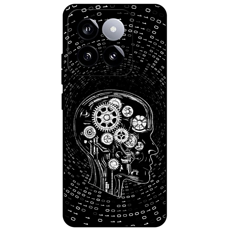کاور مگافون طرح ربات انسانی مدل 7428 مناسب برای گوشی موبایل شیائومی 14 Pro