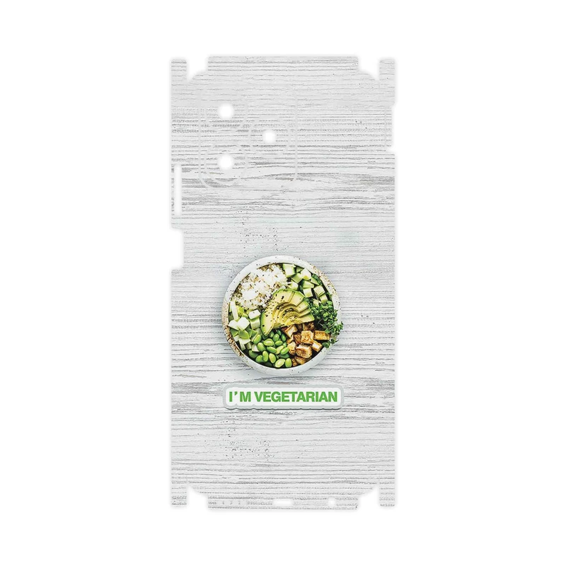 برچسب پوششی ماهوت مدل Im_vegetarian-FullSkin مناسب برای گوشی موبایل ریلمی C53