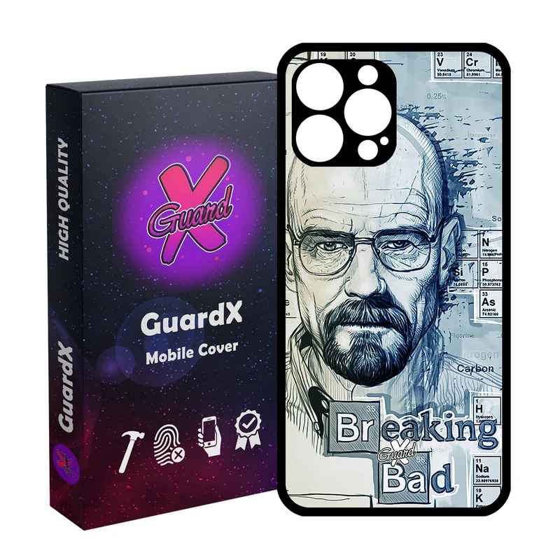 کاور گارد ایکس طرح Breaking Bad مدل Glass10202 مناسب برای گوشی موبایل اپل iPhone 13 Pro Max