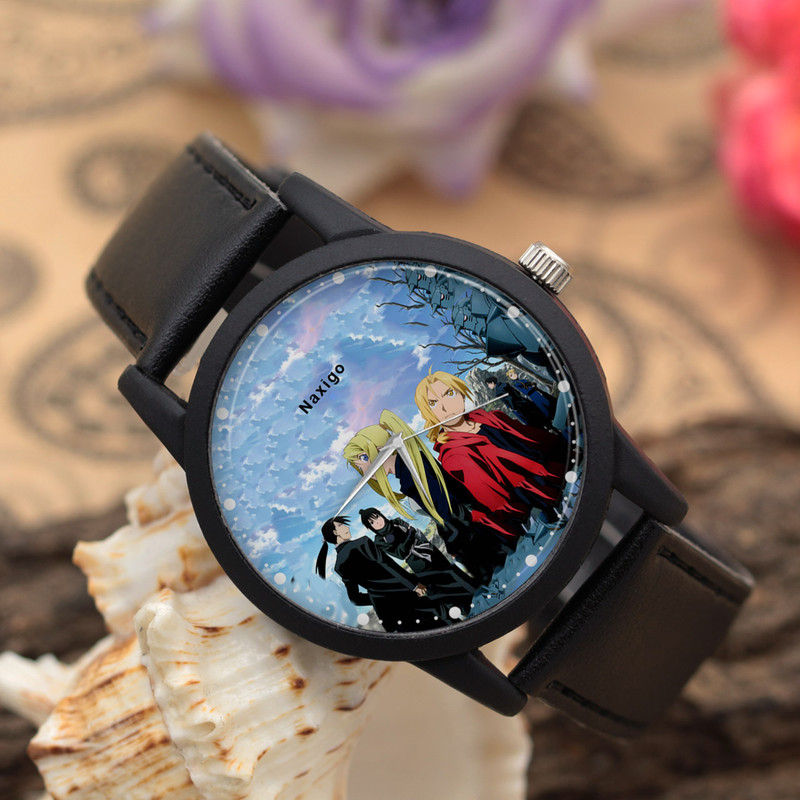ساعت مچی عقربه ای ناکسیگو مدل Fullmetal Alchemist Brotherhood کد LF13382 ساعت مچی عقربه ای ناکسیگو مدل Fullmetal Alchemist Brotherhood کد LF13382