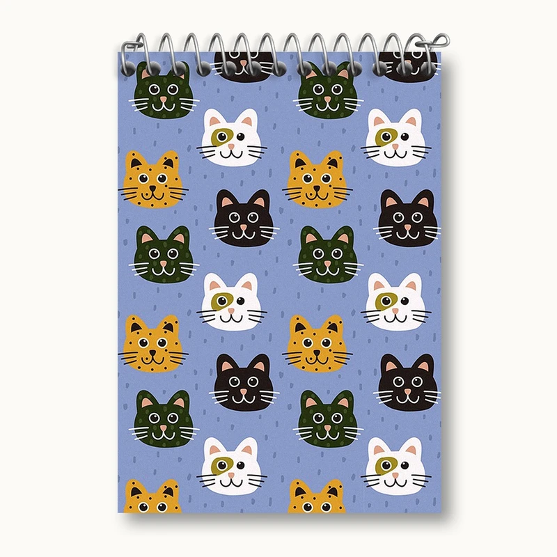 دفتر یادداشت 50 برگ خندالو مدل گربه (Cat) کد N1137