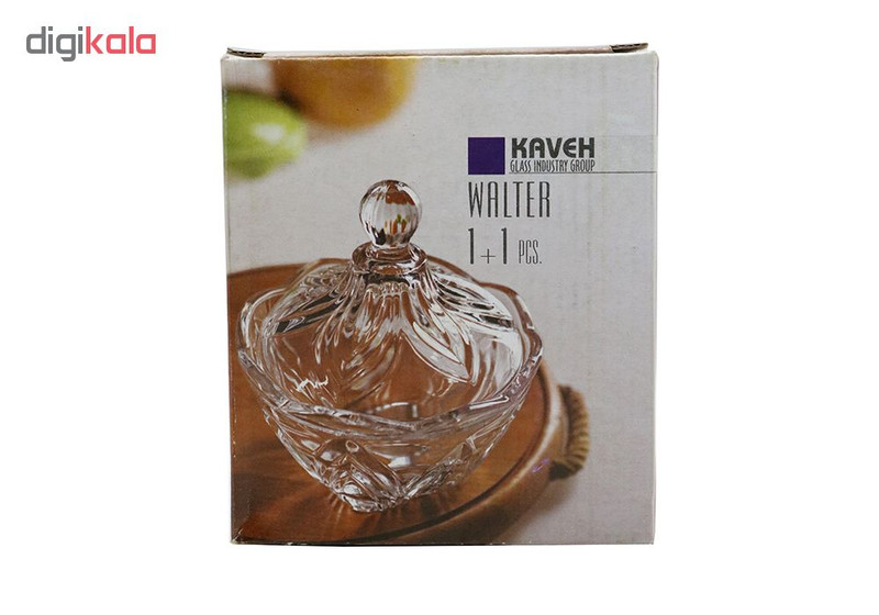 قندان بلور کاوه مدل WALTER کد7007