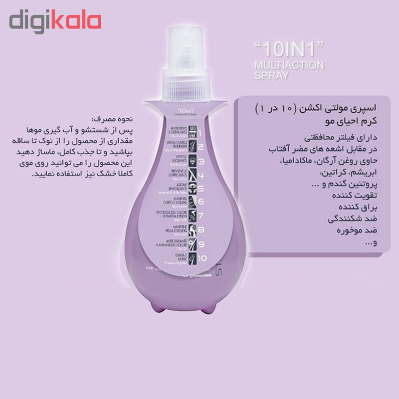 اسپری مو آی ان جی مدل 10in1 حجم 250 میلی لیتر اسپری مو آی ان جی مدل 10in1 حجم 250 میلی لیتر