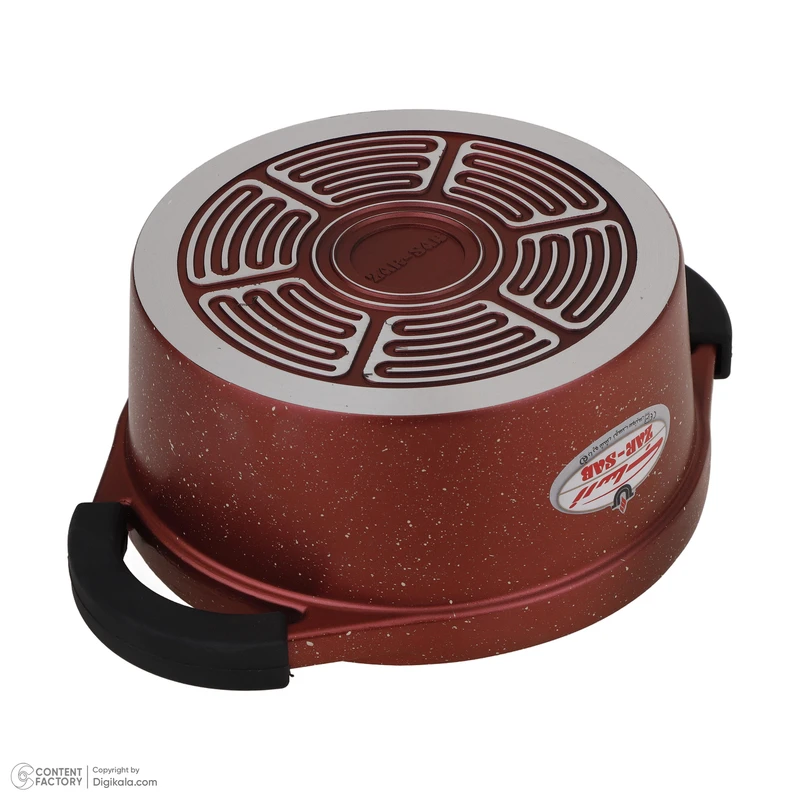 عکس شماره 20 : سرویس قابلمه و تابه گرانیت 11 پارچه زرساب مدل مونارک پلاس کد mp8500