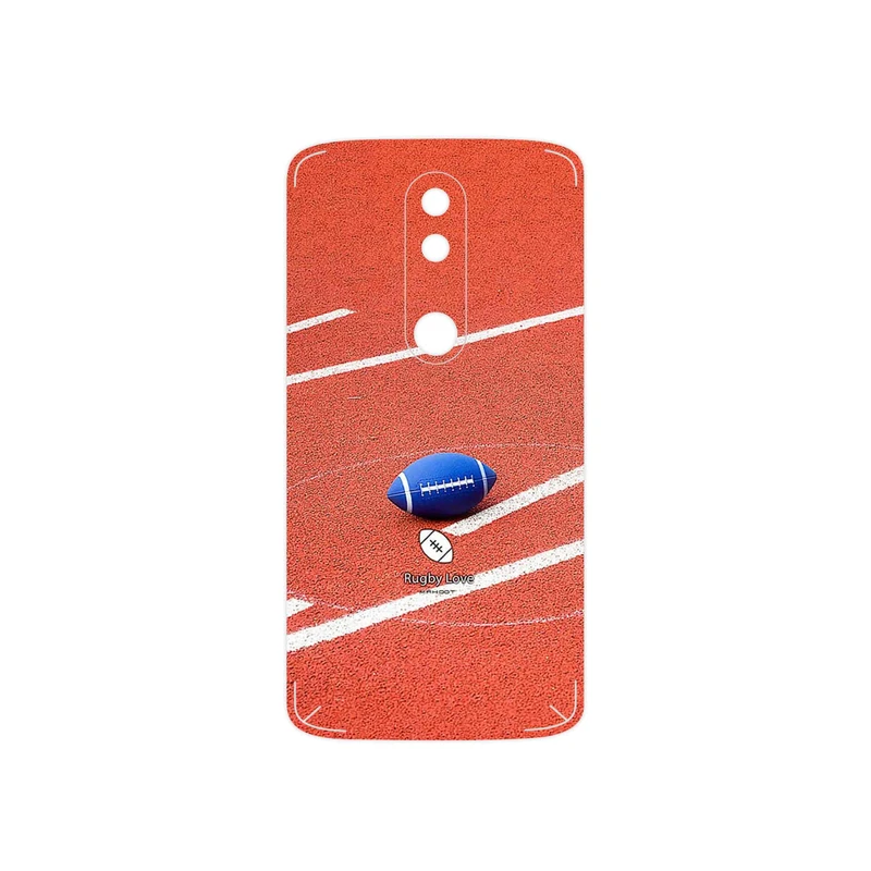 برچسب پوششی ماهوت مدل Rugby football مناسب برای گوشی موبایل موتورولا Moto X Force