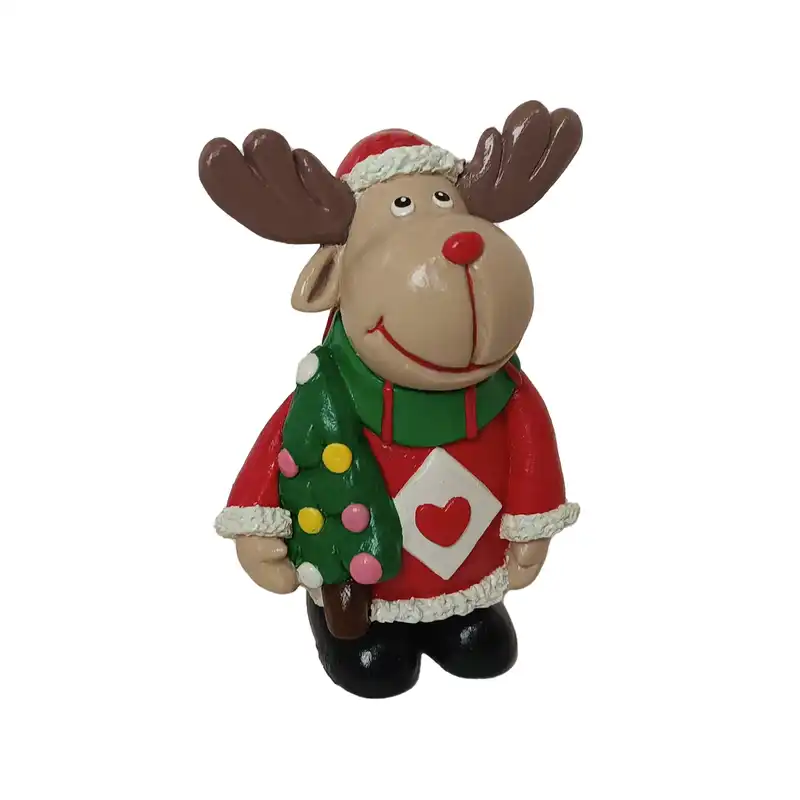 مجسمه مدل گوزن کریسمس فانتزی