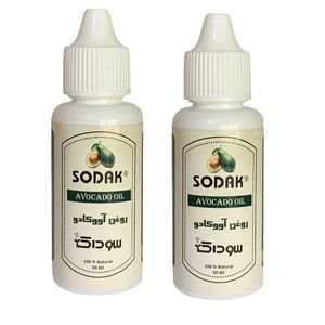 روغن تبدن سوداک مدل آووکادو حجم 30 میلی لیتر مجموعه 2 عددی