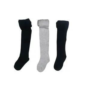 جوراب شلواری دخترانه طرح ساده کد aa2 بسته 3 عددی