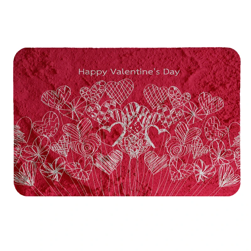 پادری طرح روز عشق کد 6249 سایز 110× 80 سانتی متر