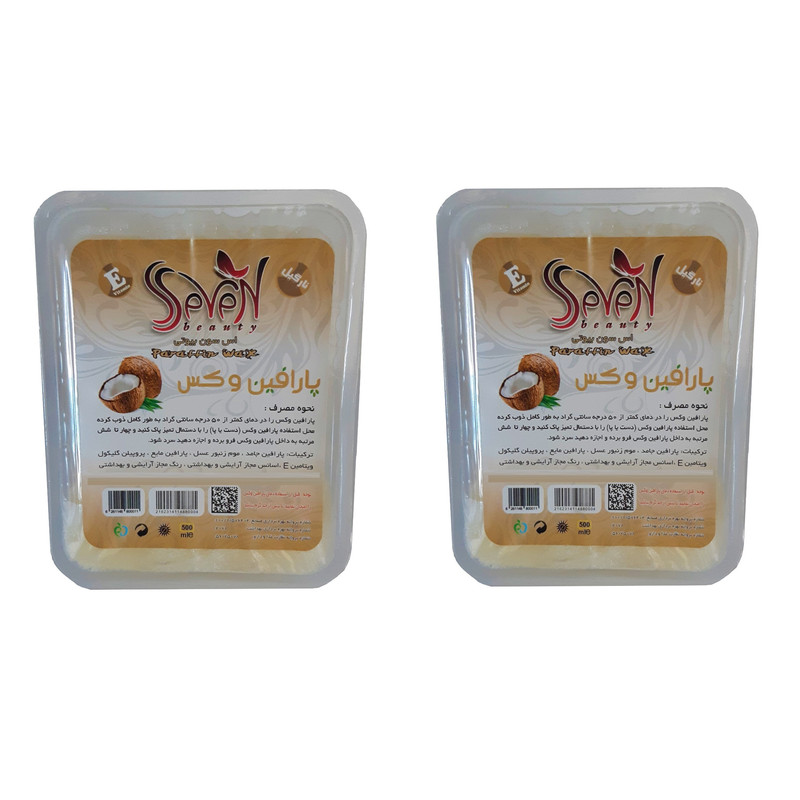پارافین وکس اس سون بیوتی مدل نارگیل وزن 500 گرم بسته 2 عددی