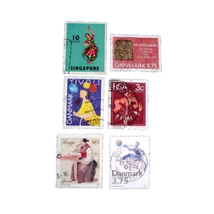 تمبر یادگاری مدل هنری دانمارک  کد DS4218 مجموعه 6 عددی