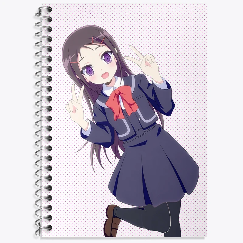 دفتر لغت 50 برگ خندالو طرح آیومی انیمه شارلوت کد 32091