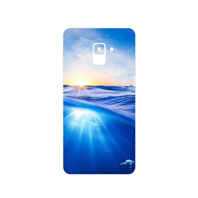 برچسب پوششی ماهوت مدل Ocean مناسب برای گوشی موبایل سامسونگ Galaxy A8 Plus 2018