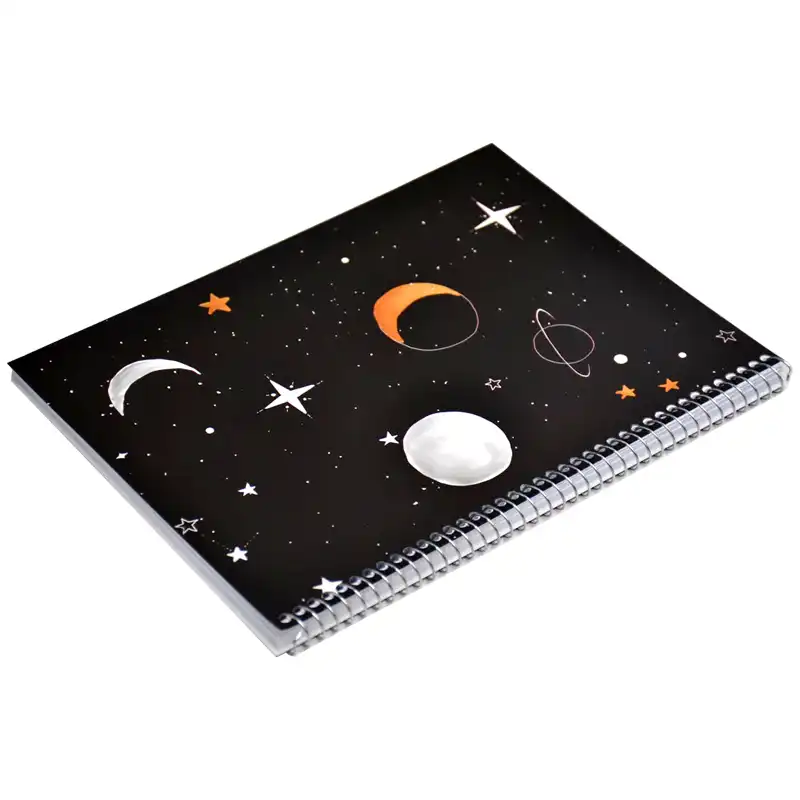 دفتر مشق طرح فانتزی کهکشان