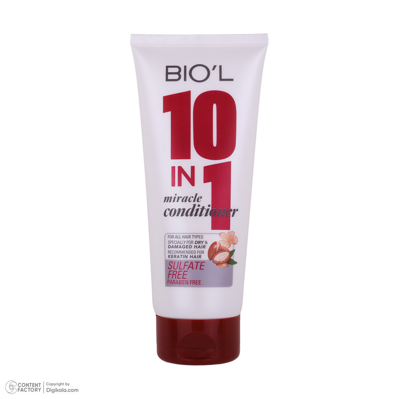 نرم‌کننده مو بیول مدل ده کاره مناسب انواع مو حجم 200 میلی‌لیتر