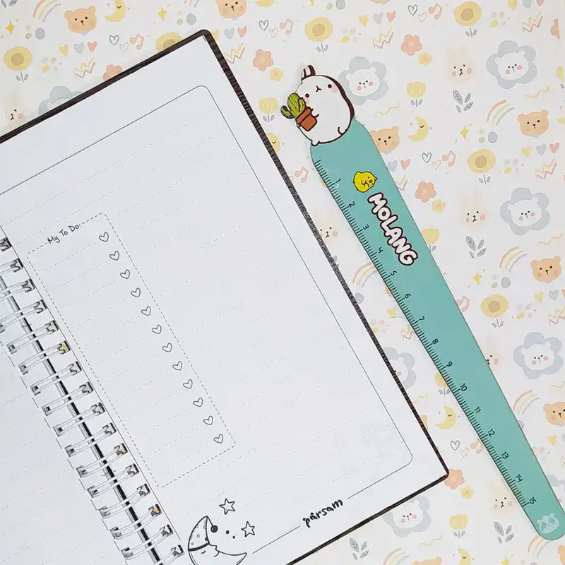 خط کش  15 سانتی متر مدل مولانگ و کاکتوس