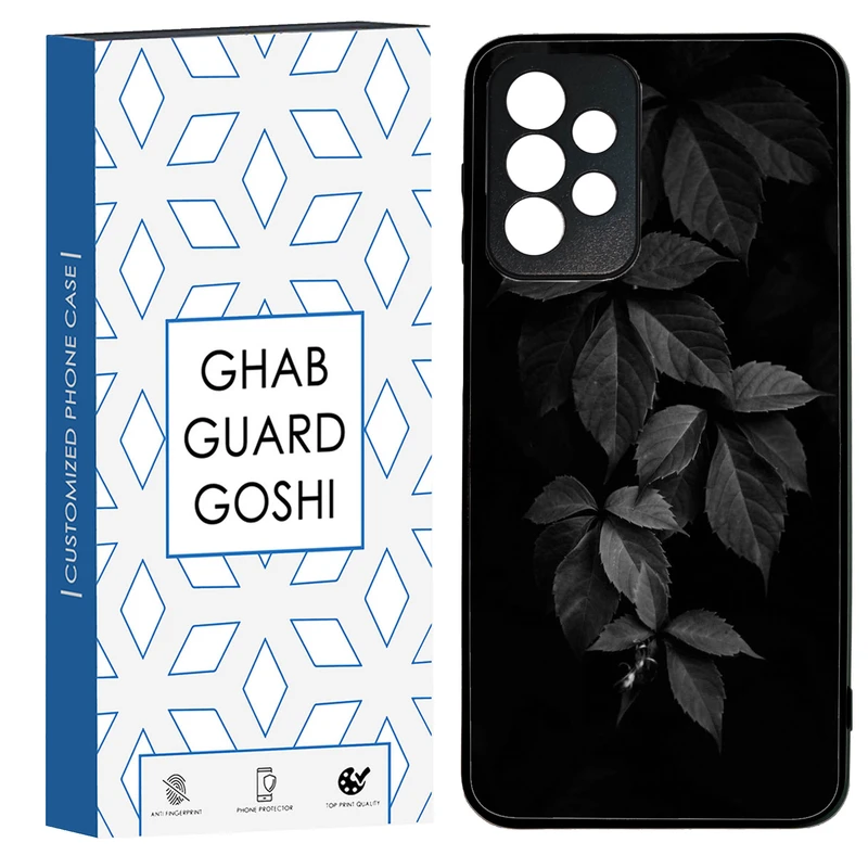 کاور قاب گارد گوشی طرح برگ کد TPU-187 مناسب برای گوشی موبایل سامسونگ Galaxy A73