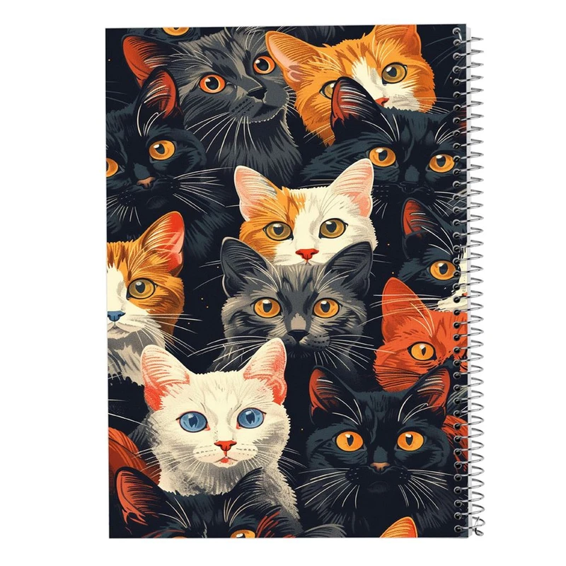 دفتر لیست خرید 50 برگ مدوپد مدل سگ و گربه کد DF17329