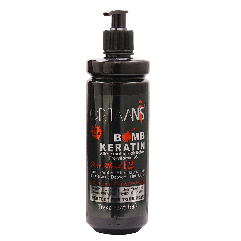 ماسک مو اورتانیس مدل پرو کراتینه حجم 500 میلی لیتر