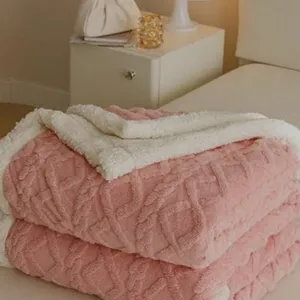 پتو دو لایه 1 نفر مدل گوسفندی سایز 210x160 سانتی‌متر