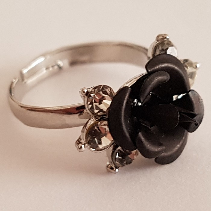 انگشتر دخترانه مدل گل رز کد P65 انگشتر دخترانه مدل گل رز کد P65