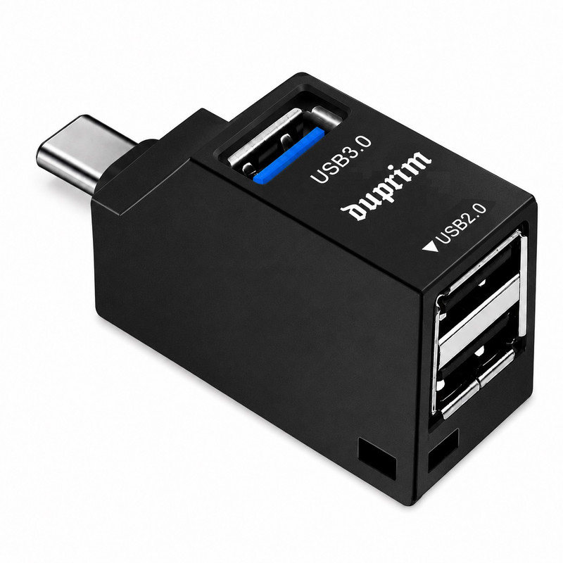 هاب 3 پورت USB-C دوپریم مدل PRO3 TYPE-C