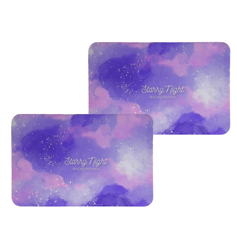 زیربشقابی طرح آسمان شب کد 8107 مجموعه 2عددی