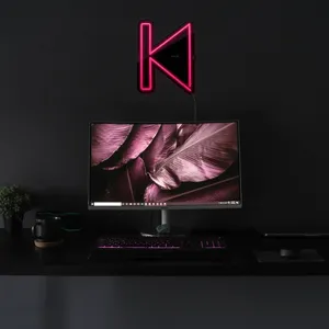 چراغ دیواری نئون دیزاین مدل Perviues-BL_PN