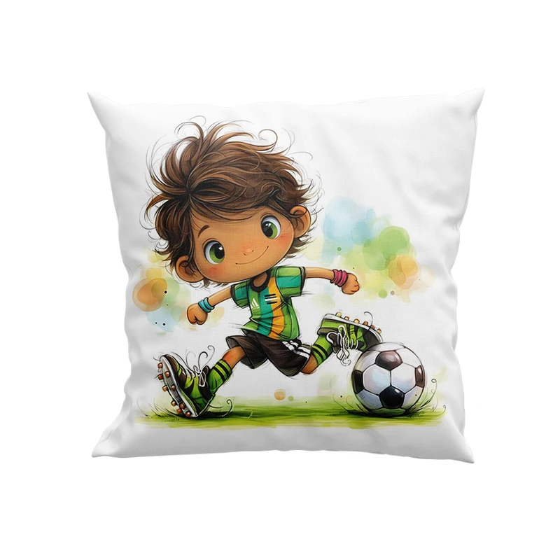 کوسن کودک پاد آفرین مدل پسر فوتبالیست کد DKK1202