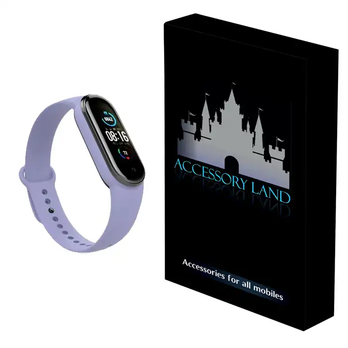 بند اکسسوری لند مدل MBD مناسب برای مچ بند هوشمند شیائومی Mi Band 5 / 6 / 7