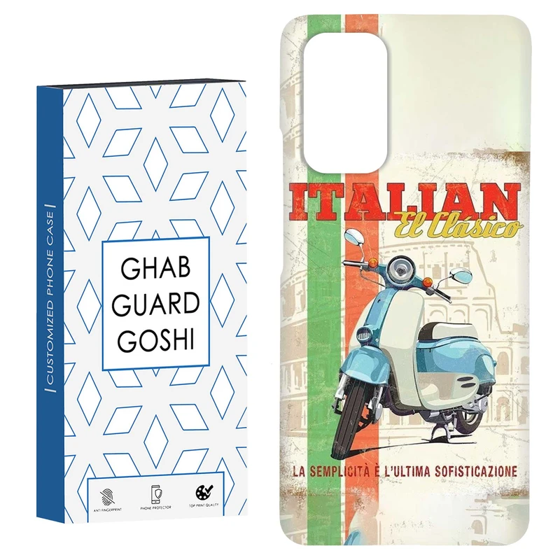 کاور قاب گارد گوشی طرح وسپا کد Dimo-728 مناسب برای گوشی موبایل شیائومی Redmi Note 9 4G / Redmi 9T