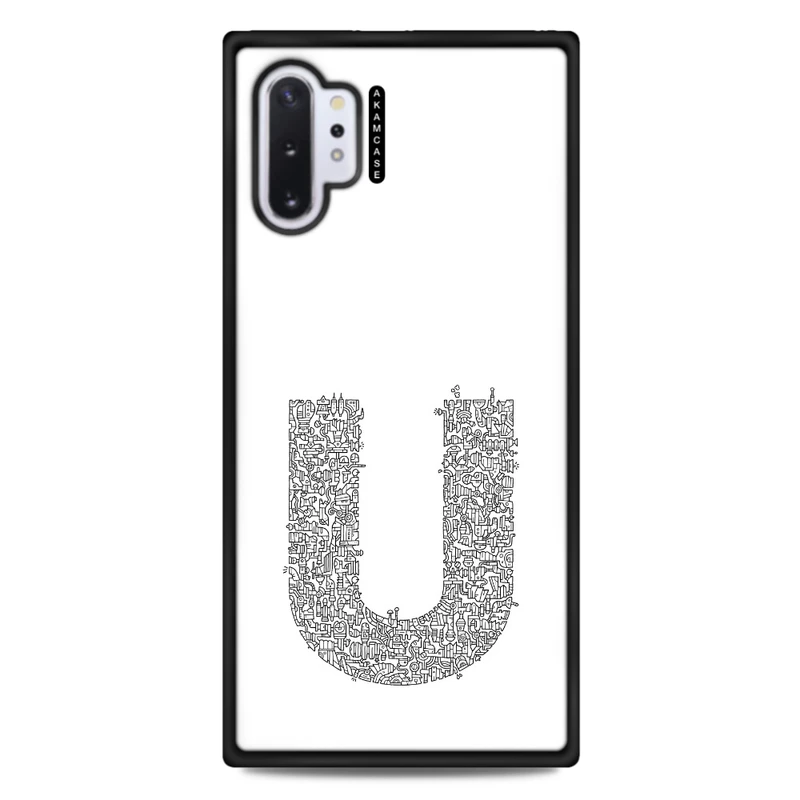 کاور آکام مدل AMC-WSGN10P-ALPHADOODLEBET-21 مناسب برای گوشی موبایل سامسونگ Galaxy Note 10 Plus