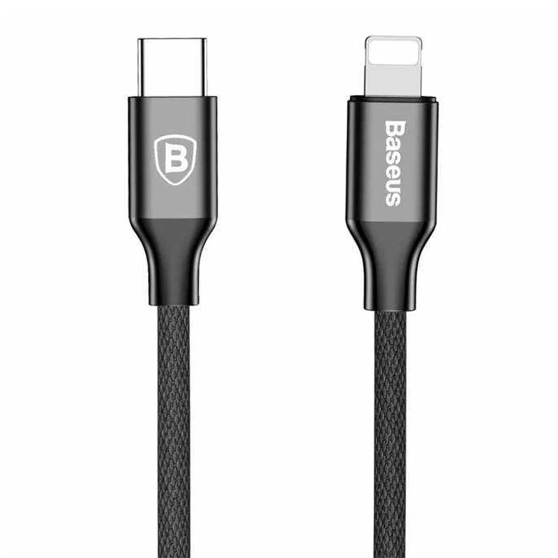 کابل تبدیل usb-c به لایتنینگ باسئوس مدل CATLYW Yiven Series طول 1متر