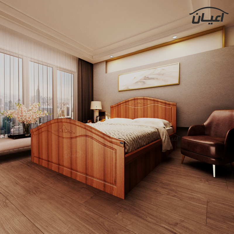 تخت خواب دونفره اعیان مدل FH403 سایز 160x200 سانتی متر